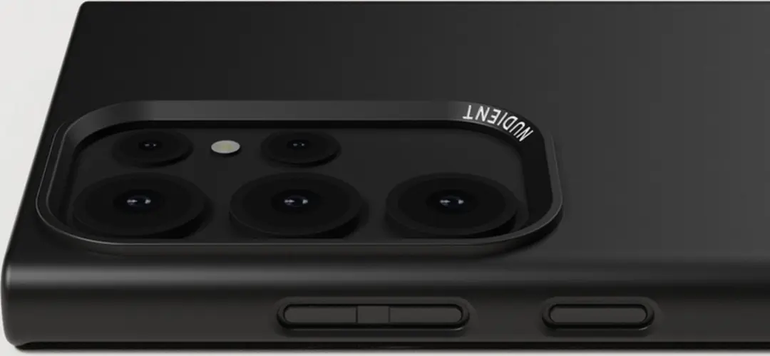 Nudient Thin Precise Case Samsung Galaxy S23 Ultra - Zwart