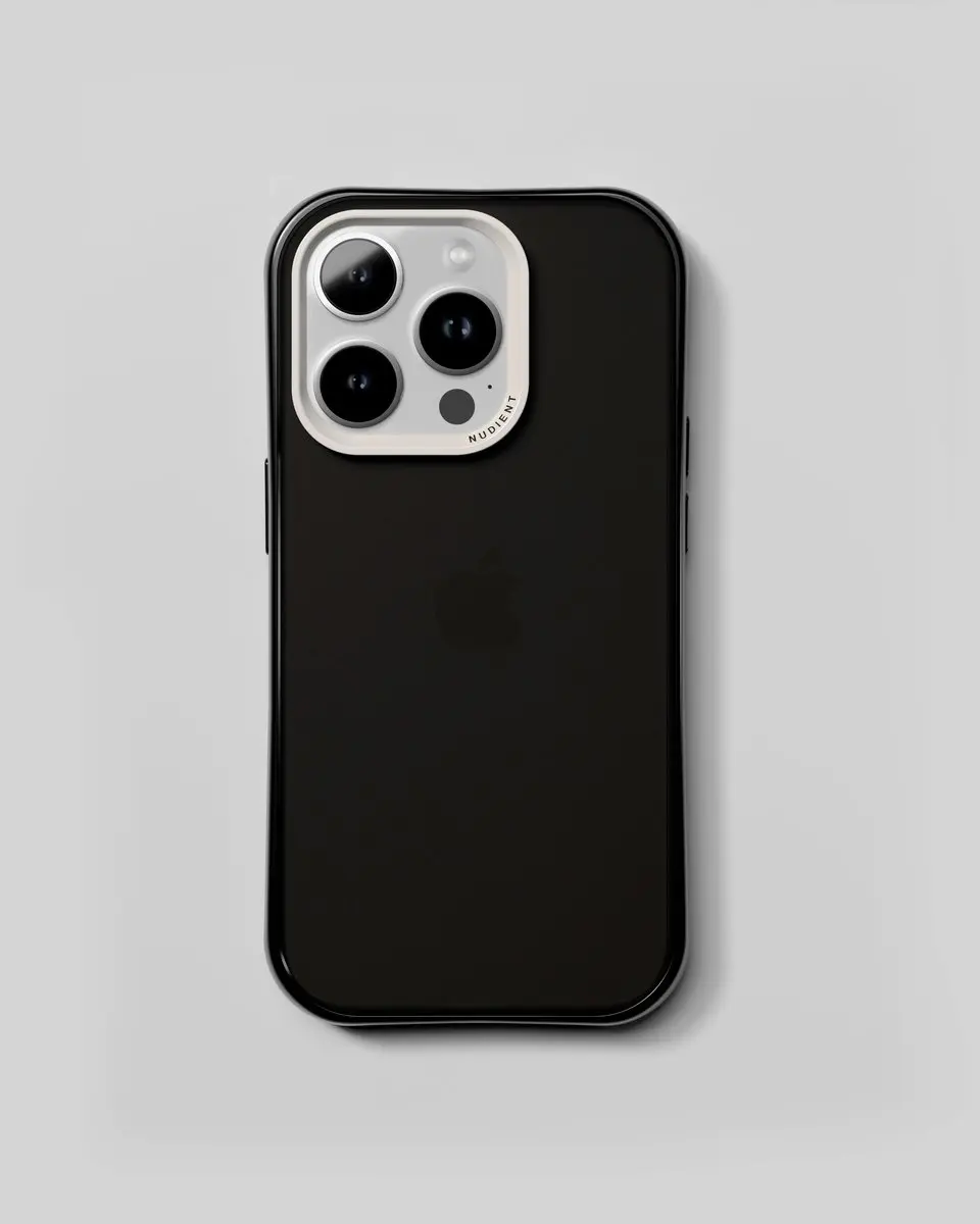 Nudient Form Case iPhone 14 Pro 00-013-0052-0065 - Transparant/Zwart