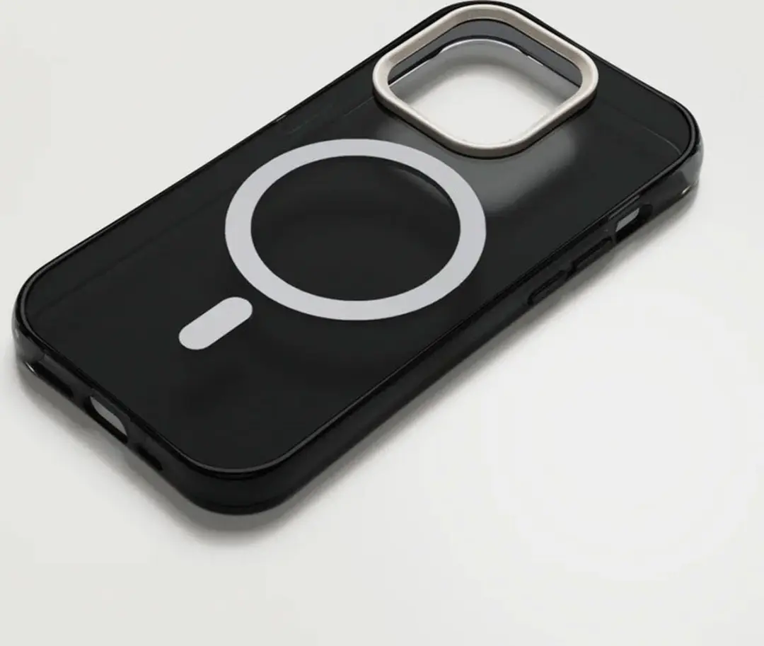 Nudient Form Case iPhone 14 Pro MS - Zwart/Transparent