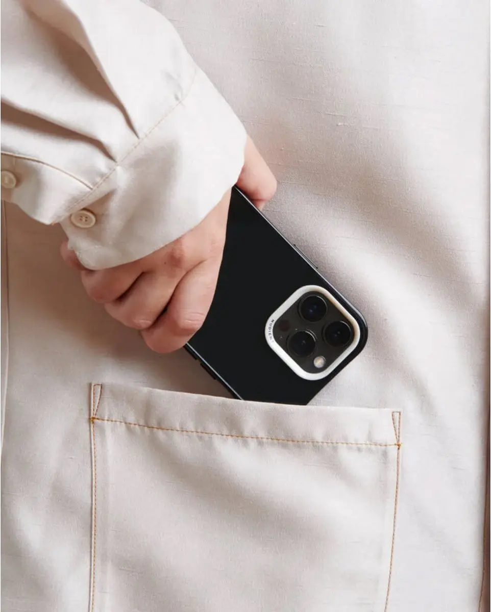 Nudient Form Case iPhone 14 Pro MS - Zwart/Transparent