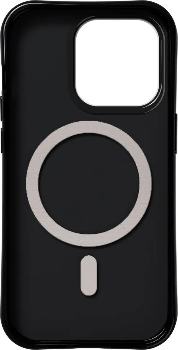 Nudient Form Case iPhone 14 Pro MS - Zwart/Transparent