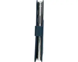 Mobiparts MP-97329 Wallethoesje iPhone 11 Pro - Eco Leer - Blauw