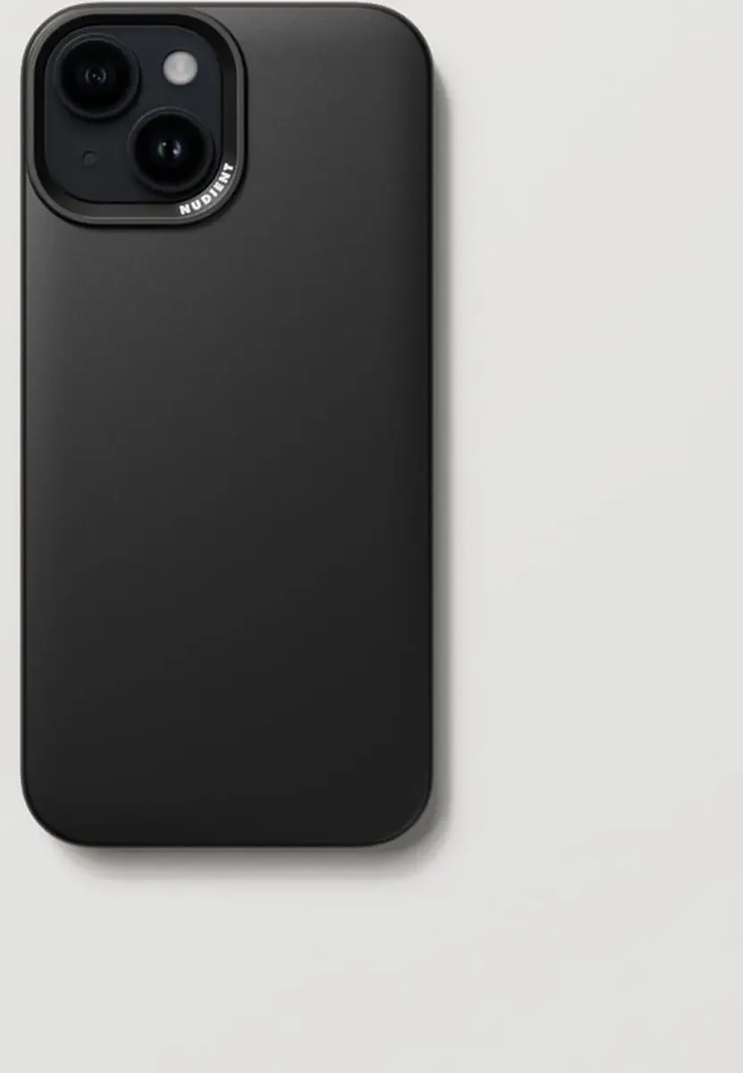 Nudient Thin Precise Case iPhone 15 V3 Ink - Zwart