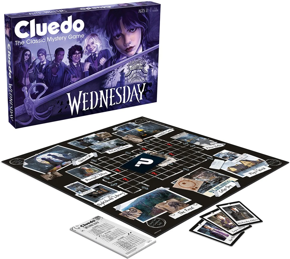Winning Moves Cluedo Wednesday Bordspel - 2-6 Spelers