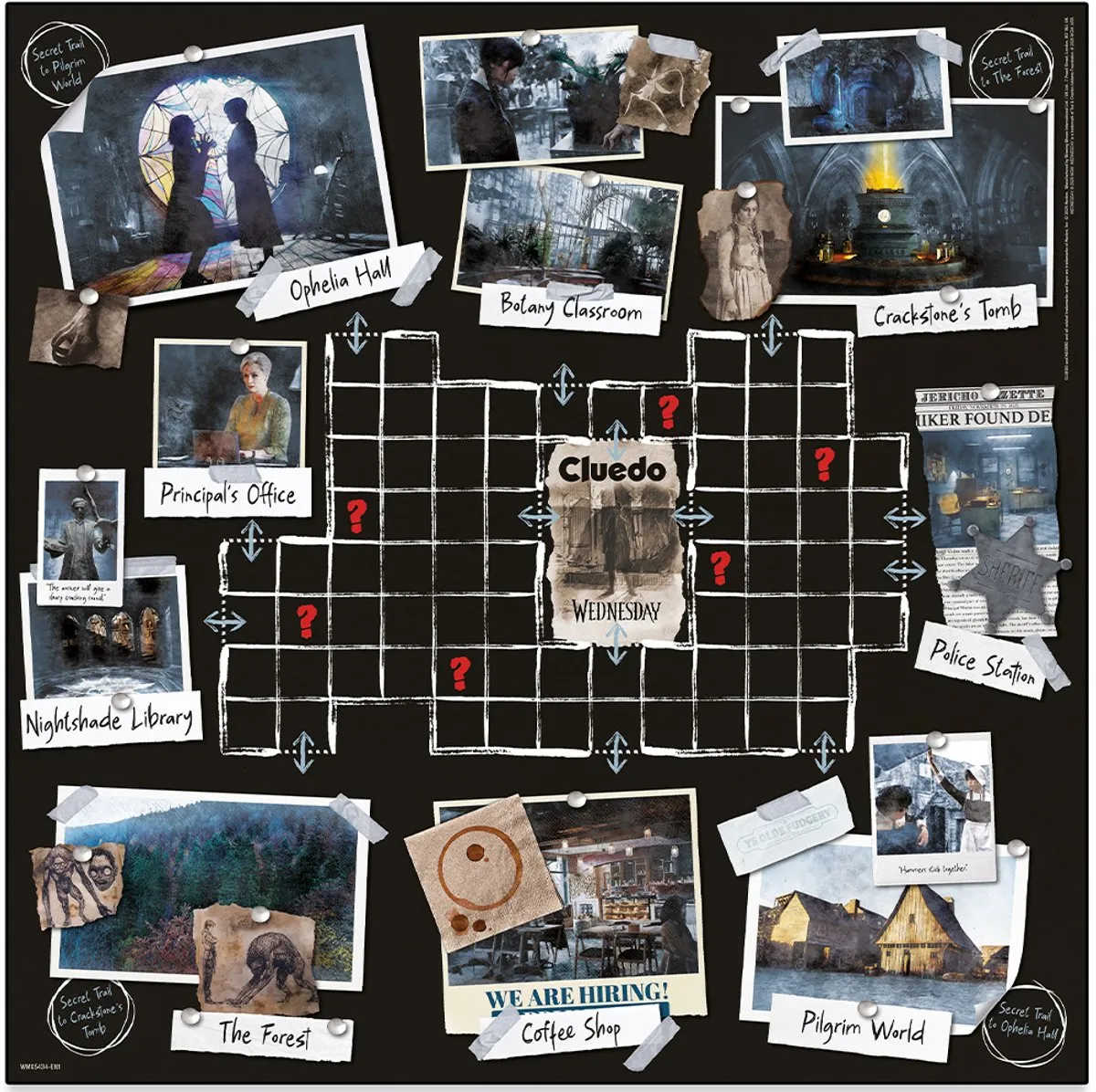 Winning Moves Cluedo Wednesday Bordspel - 2-6 Spelers