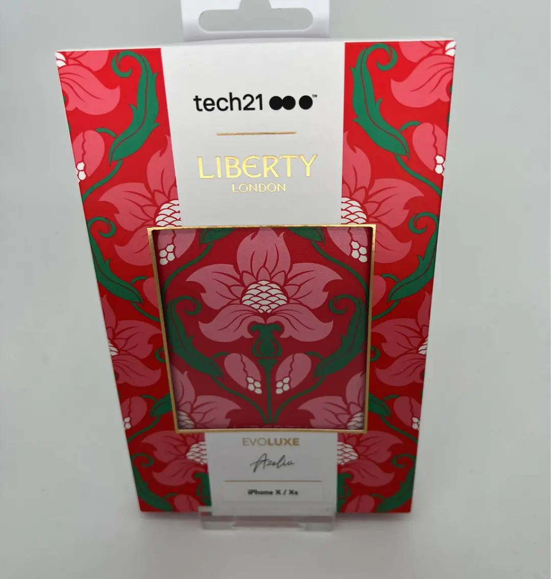 Tech21 Liberty London Evoluxe iPhone Xs Backcover - Rood