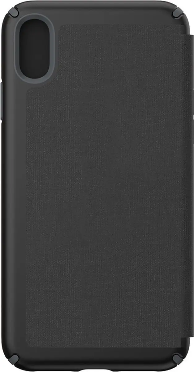 Speck Presidio Folio iPhone XS Max - 117109-7358 - Zwart