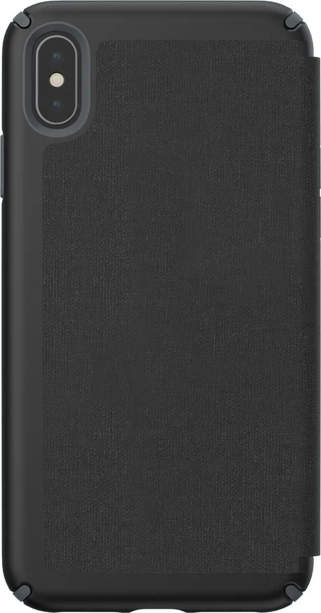 Speck Presidio Folio iPhone XS Max - 117109-7358 - Zwart