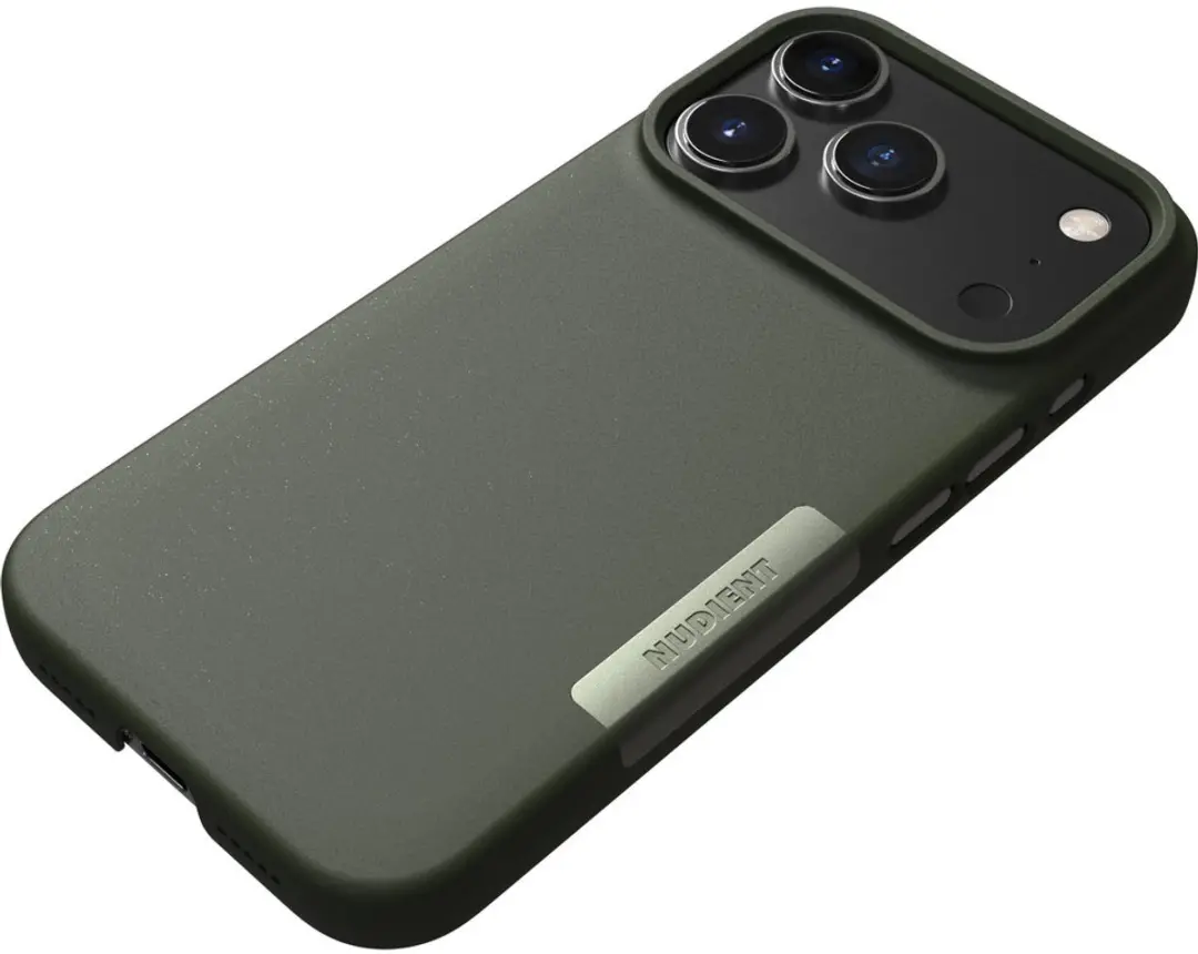 Nudient Thin MagSafe Case iPhone 17 Pro - Groen