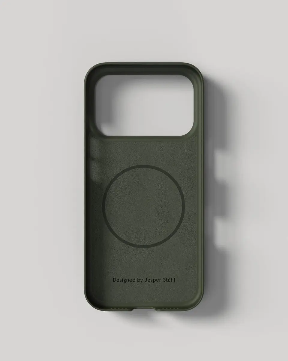 Nudient Thin MagSafe Case iPhone 17 Pro - Groen