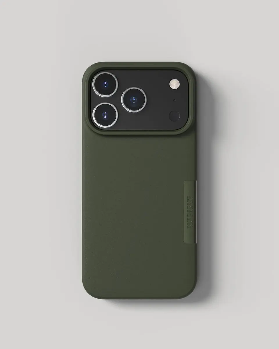 Nudient Thin MagSafe Case iPhone 17 Pro - Groen