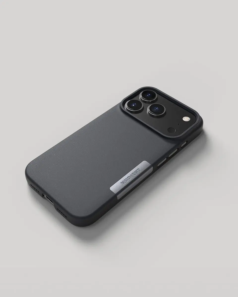 Nudient Thin MagSafe Case iPhone 17 Pro - Blauw