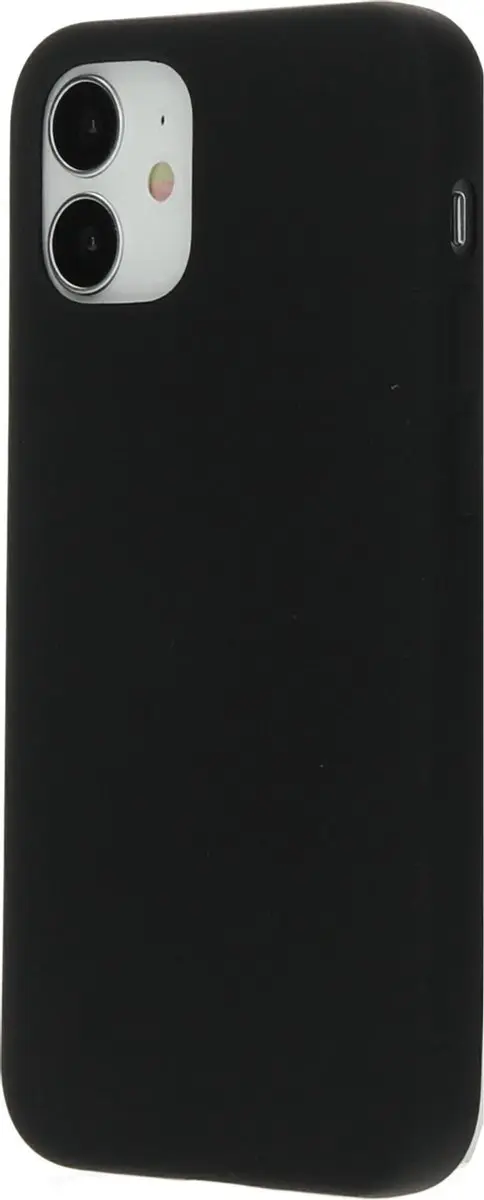 Mobiparts MP-108534 Hoesje iPhone 12 Mini - Siliconen - Zwart