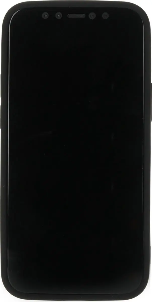 Mobiparts MP-108534 Hoesje iPhone 12 Mini - Siliconen - Zwart