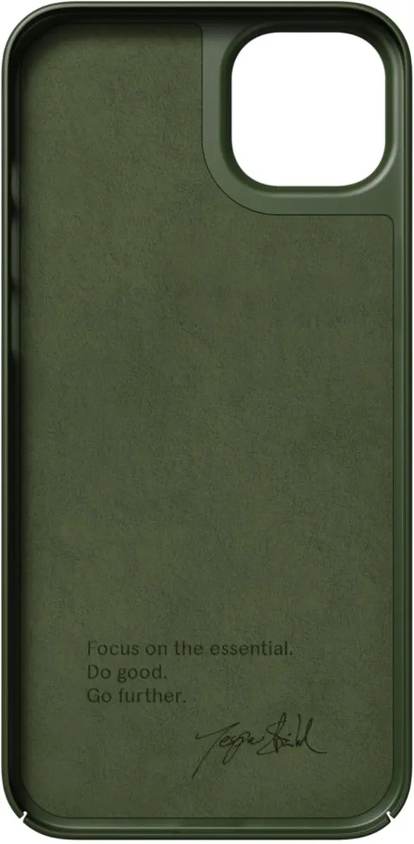 Nudient Thin Magnet Hoesje iPhone 14 Plus - Groen
