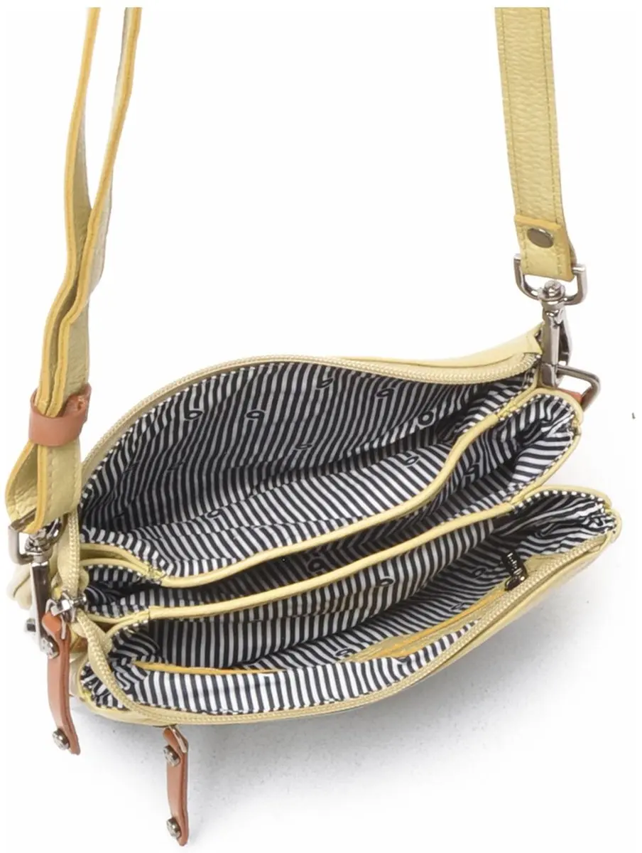 Berba ELBA 828 253 Leren Crossover - Banana