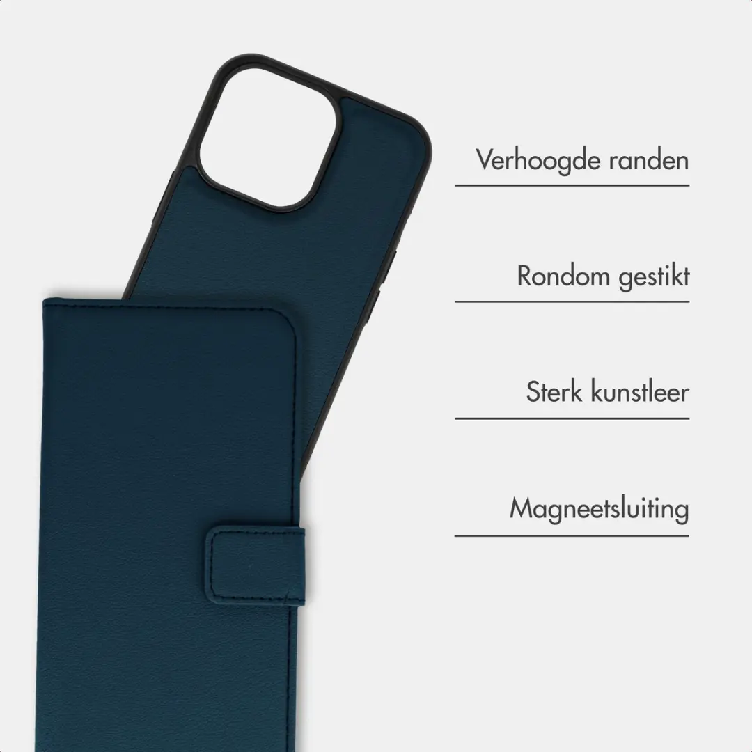 Imoshion Hoesje iPhone 13 Pro Blauw - 2-in-1 Bookcase