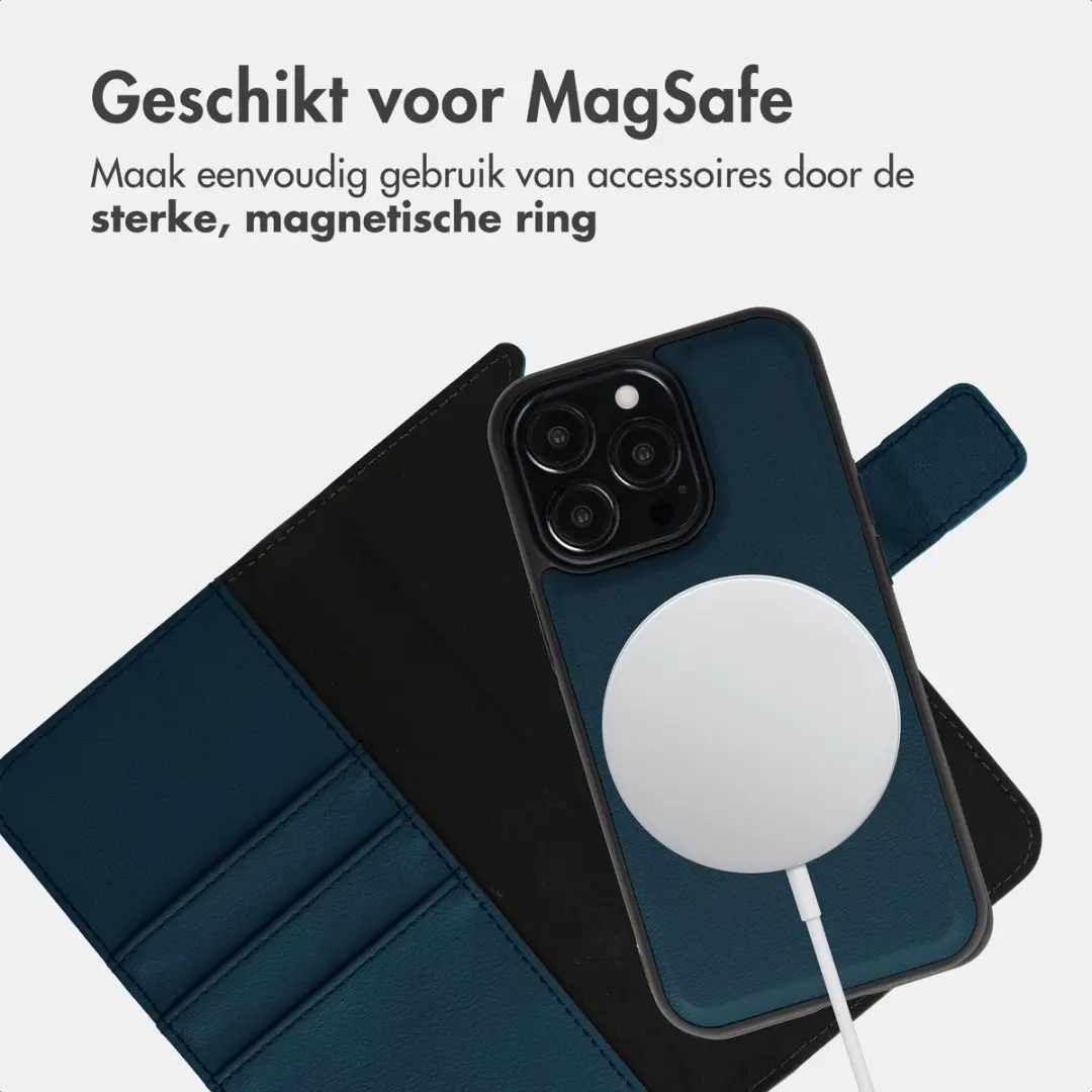 Imoshion Hoesje iPhone 13 Pro Blauw - 2-in-1 Bookcase