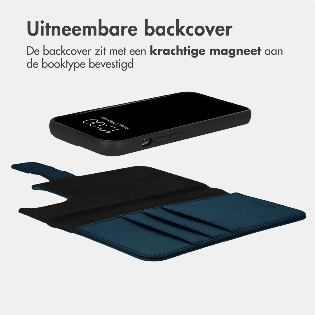 Imoshion Hoesje iPhone 13 Pro Blauw - 2-in-1 Bookcase