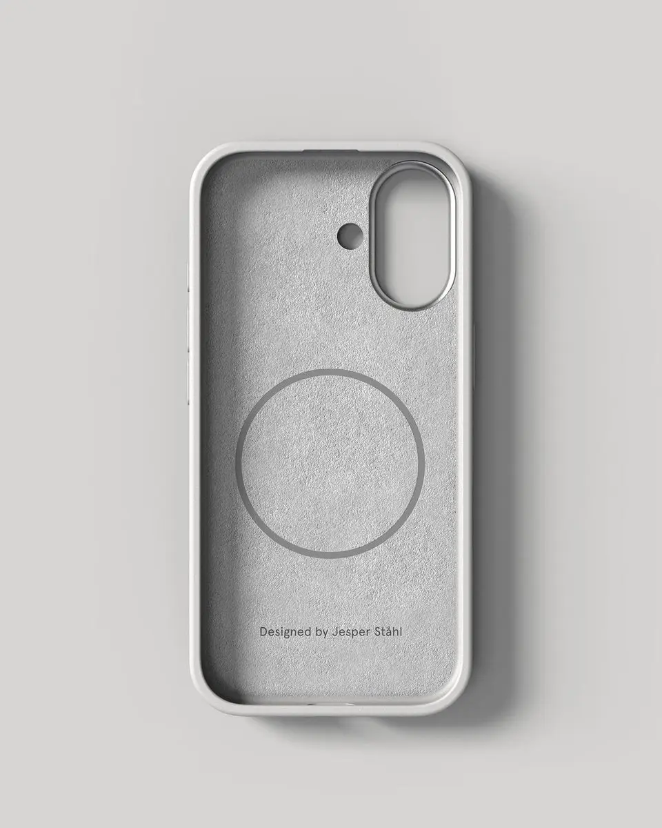 Nudient Bold MagSafe Case iPhone 17 - Wit