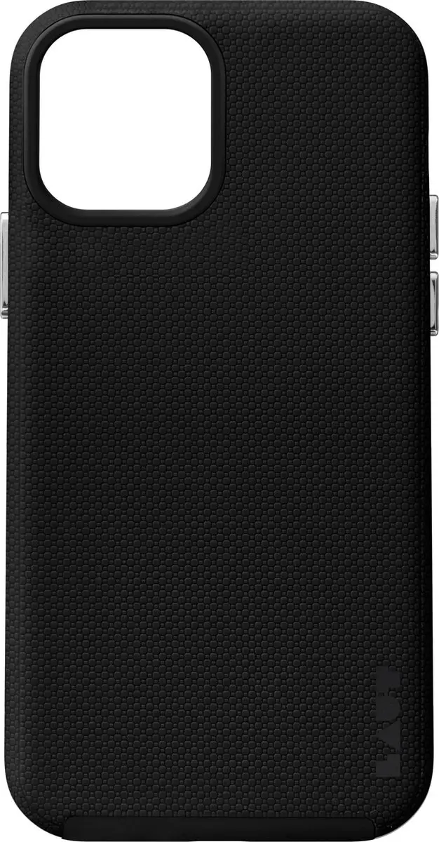 Laut Shield Kunststof Hoesje iPhone 12/12 Pro - Zwart
