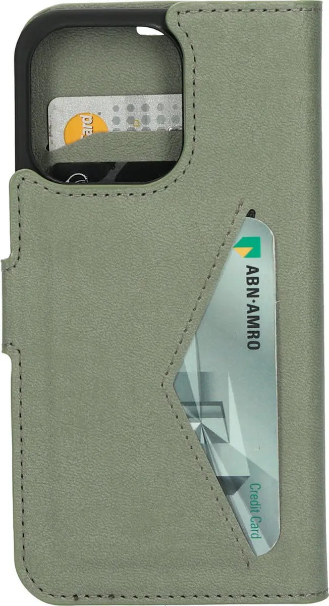 Mobiparts MP-118635 Hoesje iPhone 13 Pro Max - Wallet - Groen