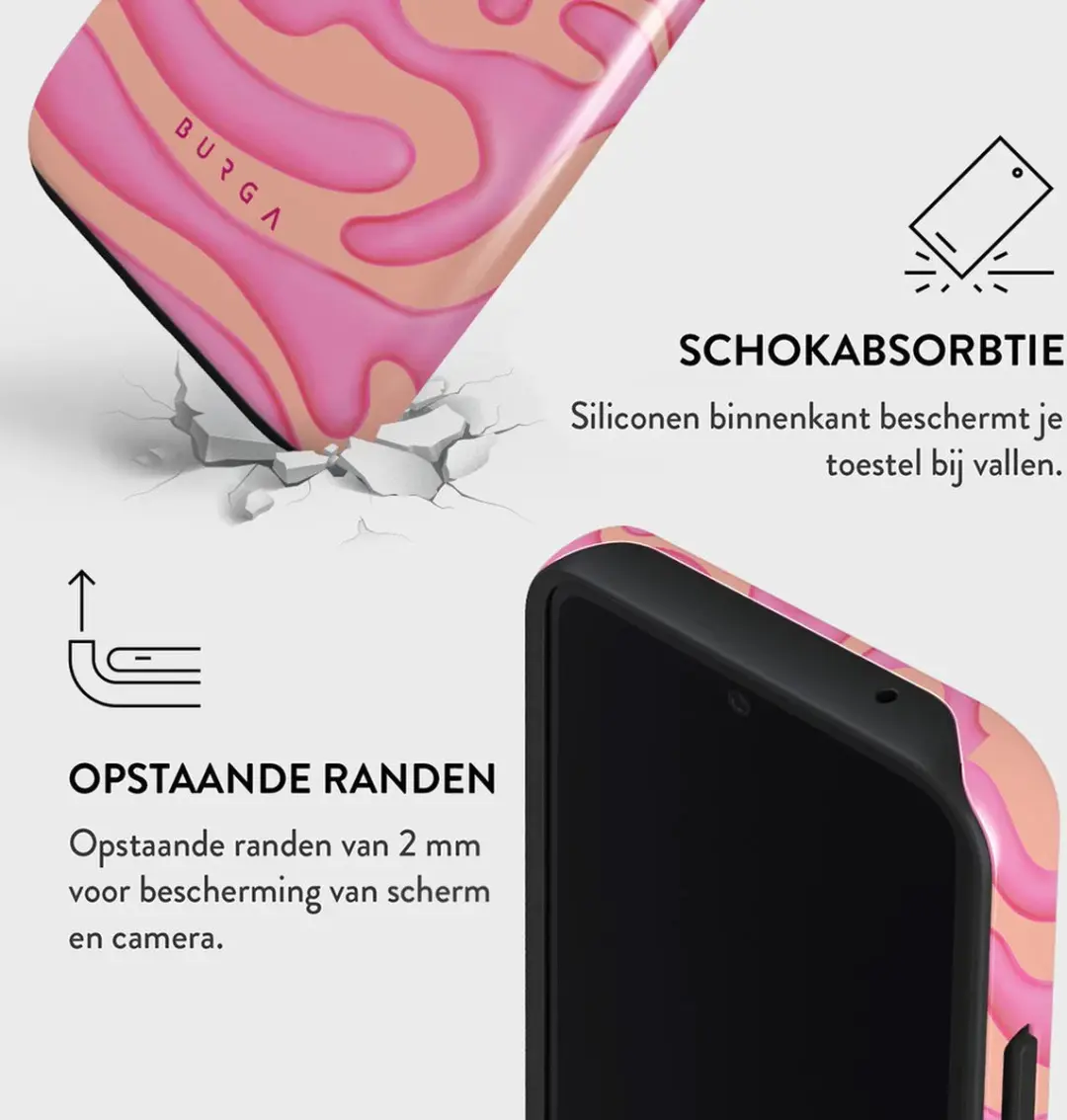 Burga Tough Case Samsung Galaxy A55 5G - Popsicle
