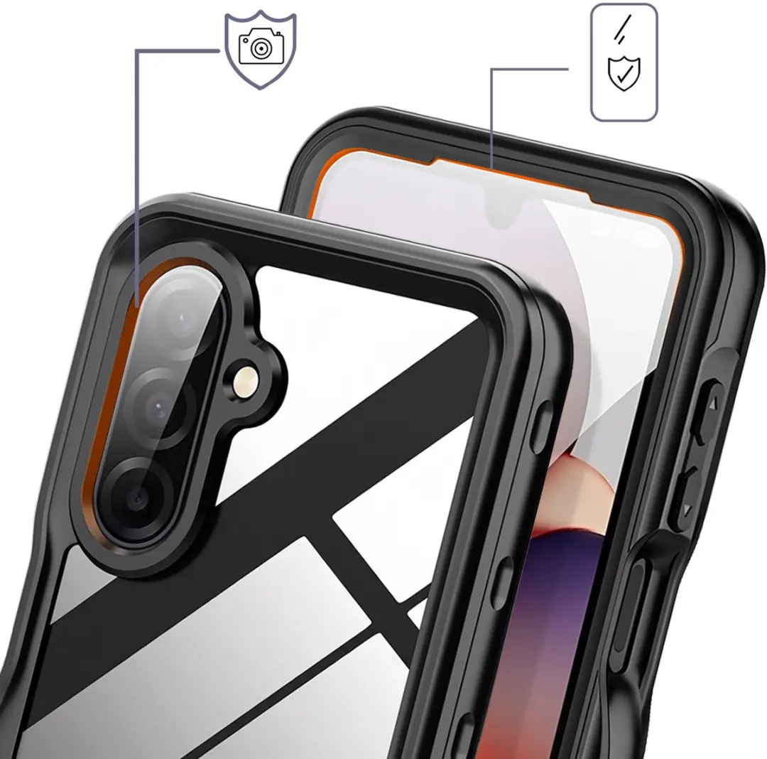Redpepper Hoesje Samsung Galaxy A17 - IP68 Waterdicht - Zwart