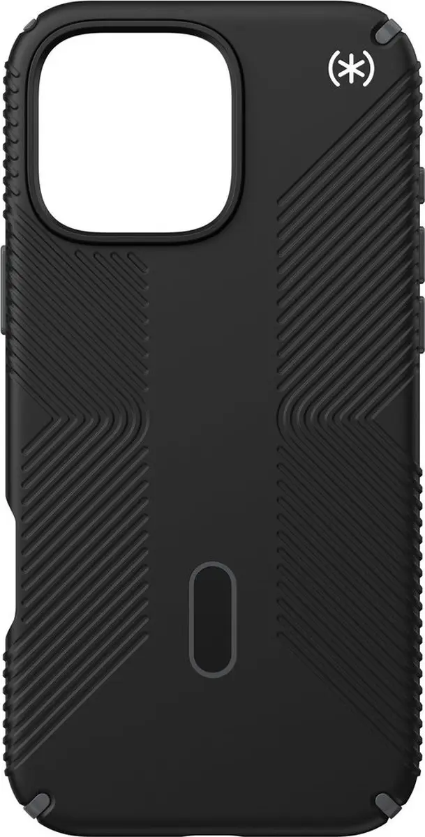Speck Presidio2 Grip 150725-3205 iPhone 16 Pro Max Hoesje - Zwart