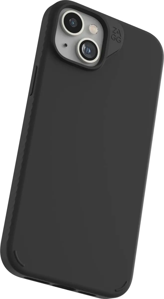 ZAGG Manhattan Snap Hoesje iPhone 15 Plus - Zwart - afbeelding 6 van 6