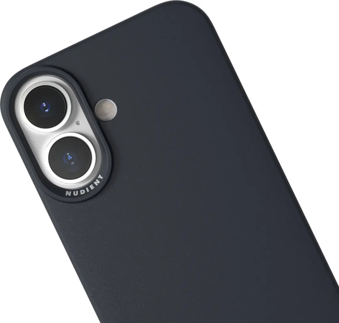 Nudient Thin Precise Case iPhone 16 V3 - Blauw - afbeelding 6 van 6