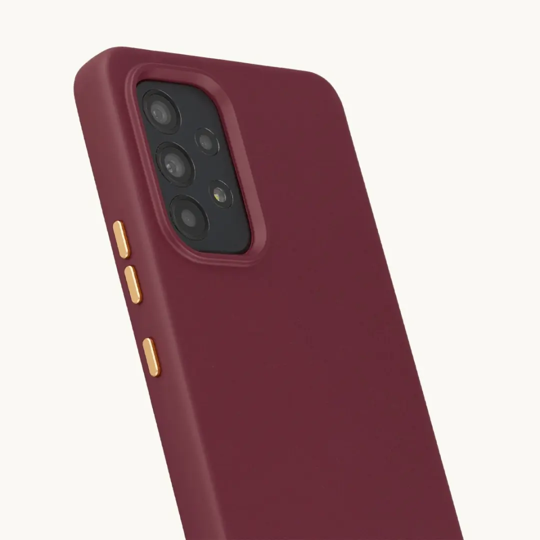 Selencia Hoesje Samsung Galaxy A53 MagSafe - Bold Burgundy