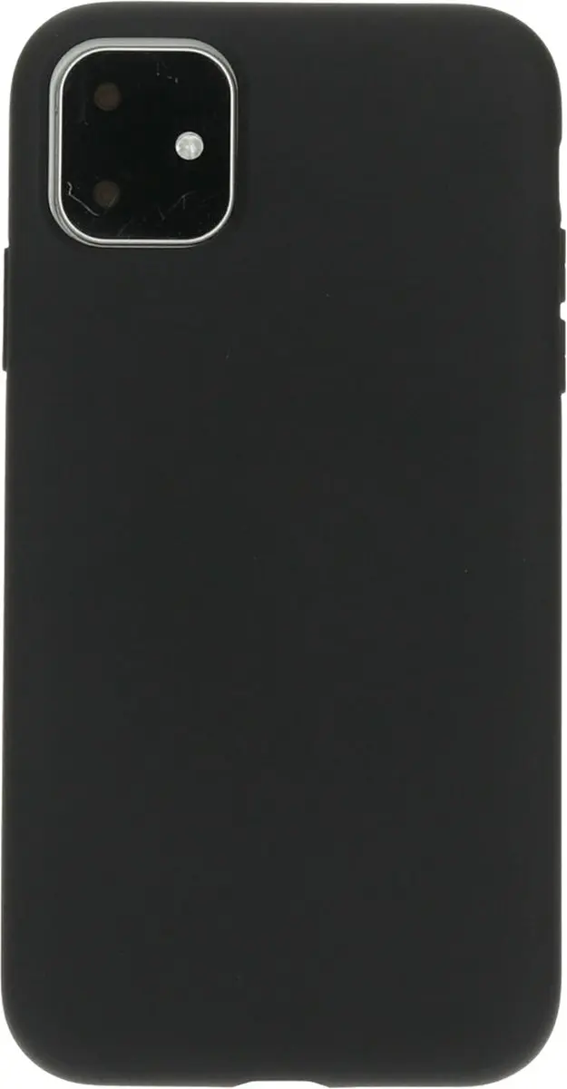 Mobiparts MP-98713 Hoesje iPhone 11 - Siliconen - Zwart