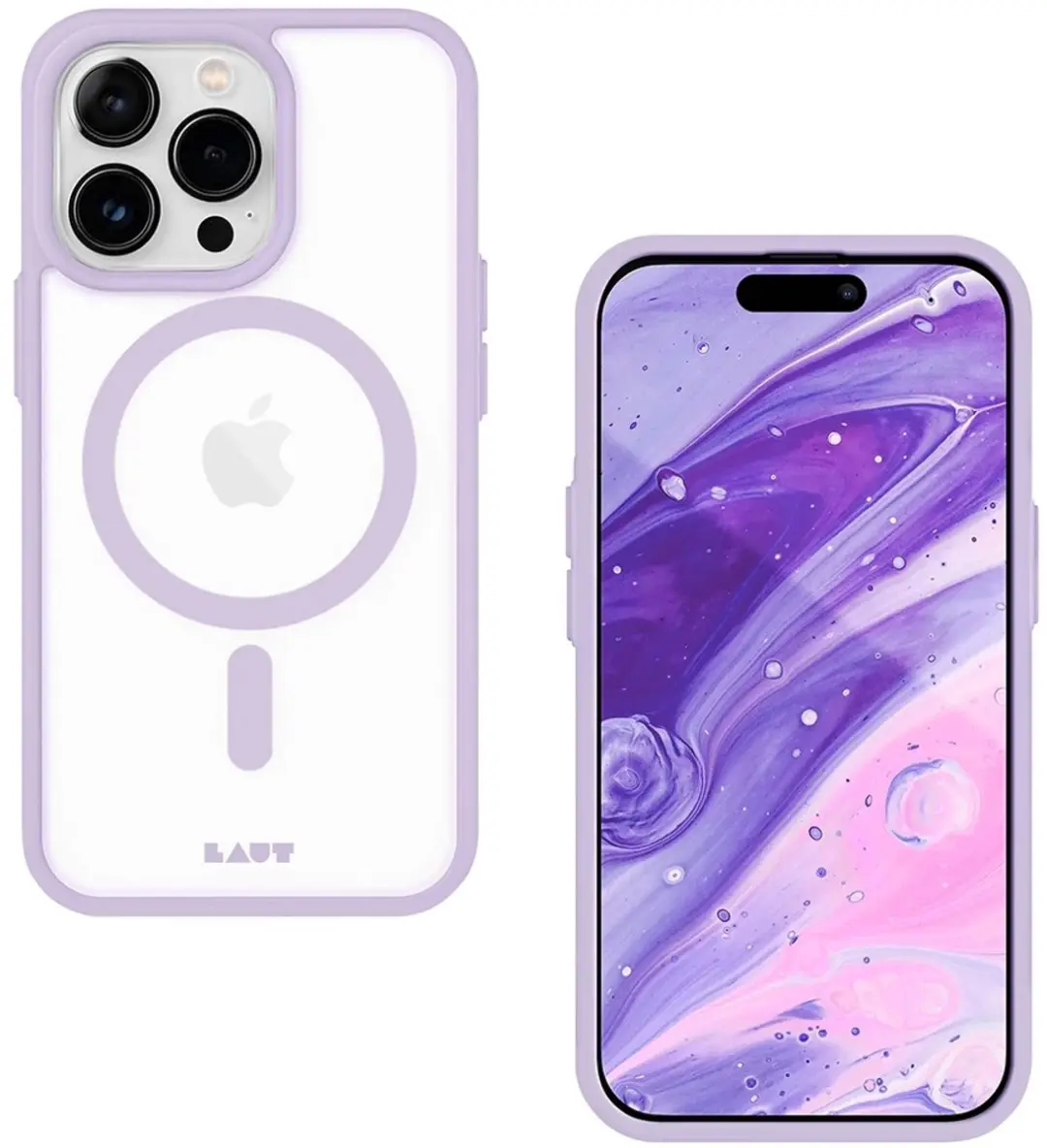 Laut Huex Protect Hoesje iPhone 14 Pro Max - Paars