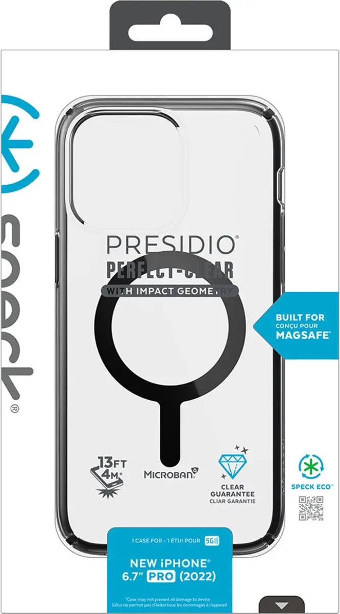 Speck Presidio Perfect Clear Hoesje iPhone 14 Pro Max