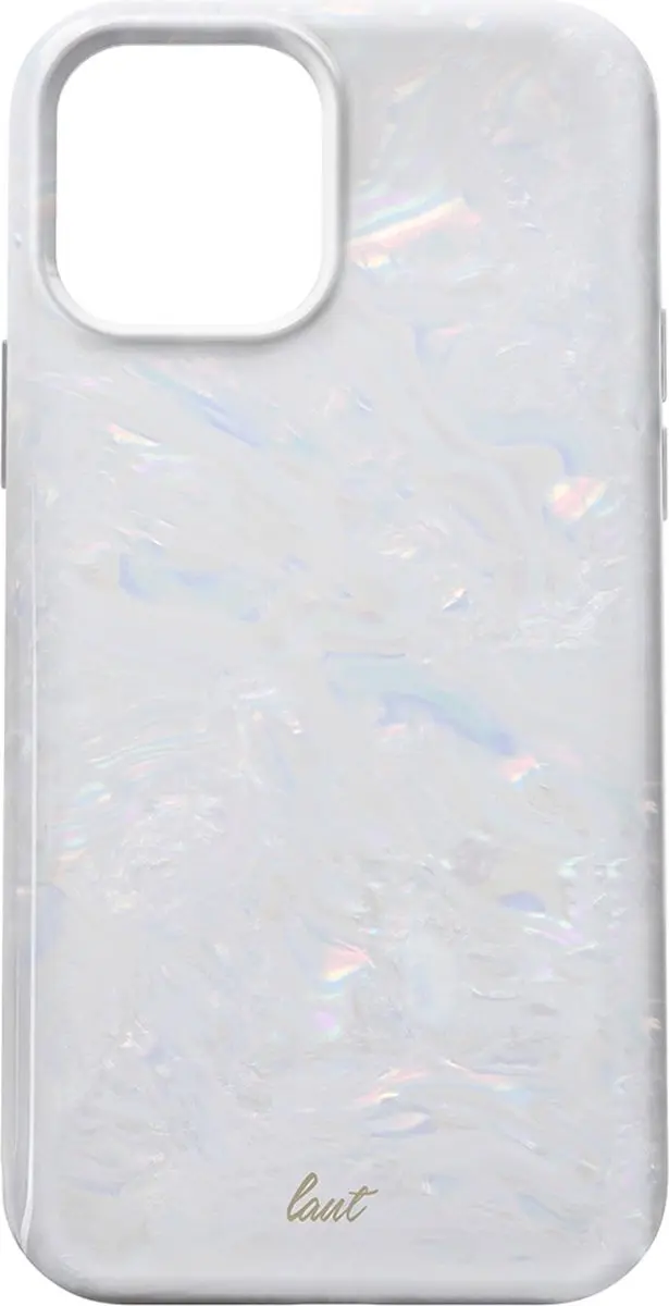 Laut Pearl Hoesje iPhone 12 Mini - Wit