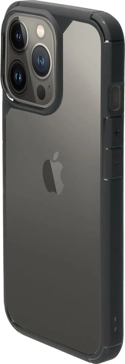 Mobiparts MP-118642 Rugged Case iPhone 13 Pro - Zwart Transparant - afbeelding 6 van 6