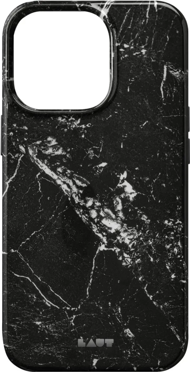 Laut Huex Elements Marmer Hoesje iPhone 13 Pro Max 47583 - Zwart