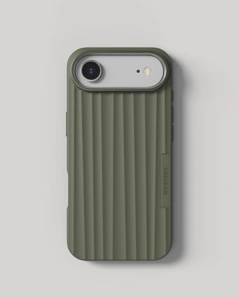 Nudient Bold MagSafe Hoesje Apple iPhone Air - Groen