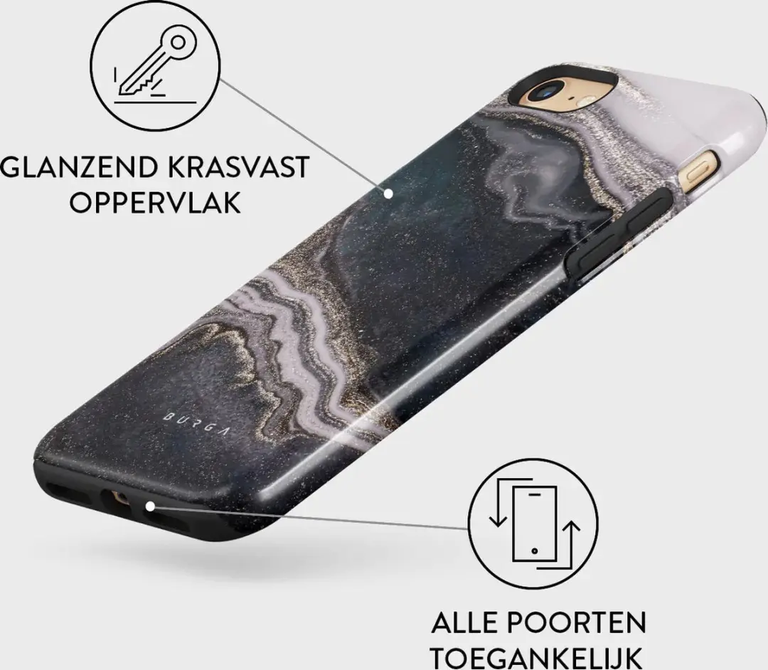 Burga Tough Case iPhone 7/8/SE - Magic Night - afbeelding 6 van 6