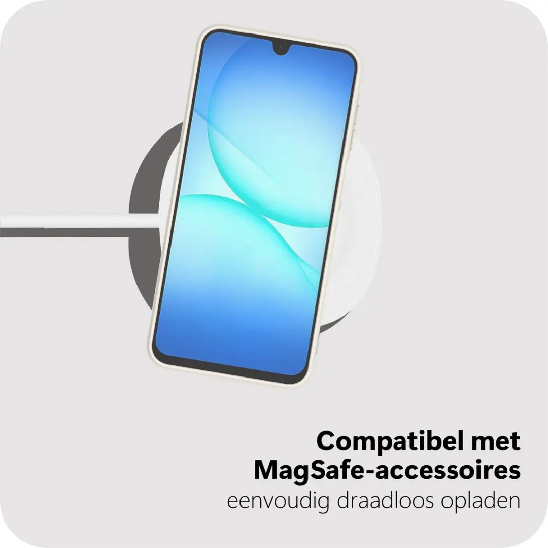 Just in Case MSA2802KC10M Hoesje - Samsung Galaxy A17 - MagSafe - Wit