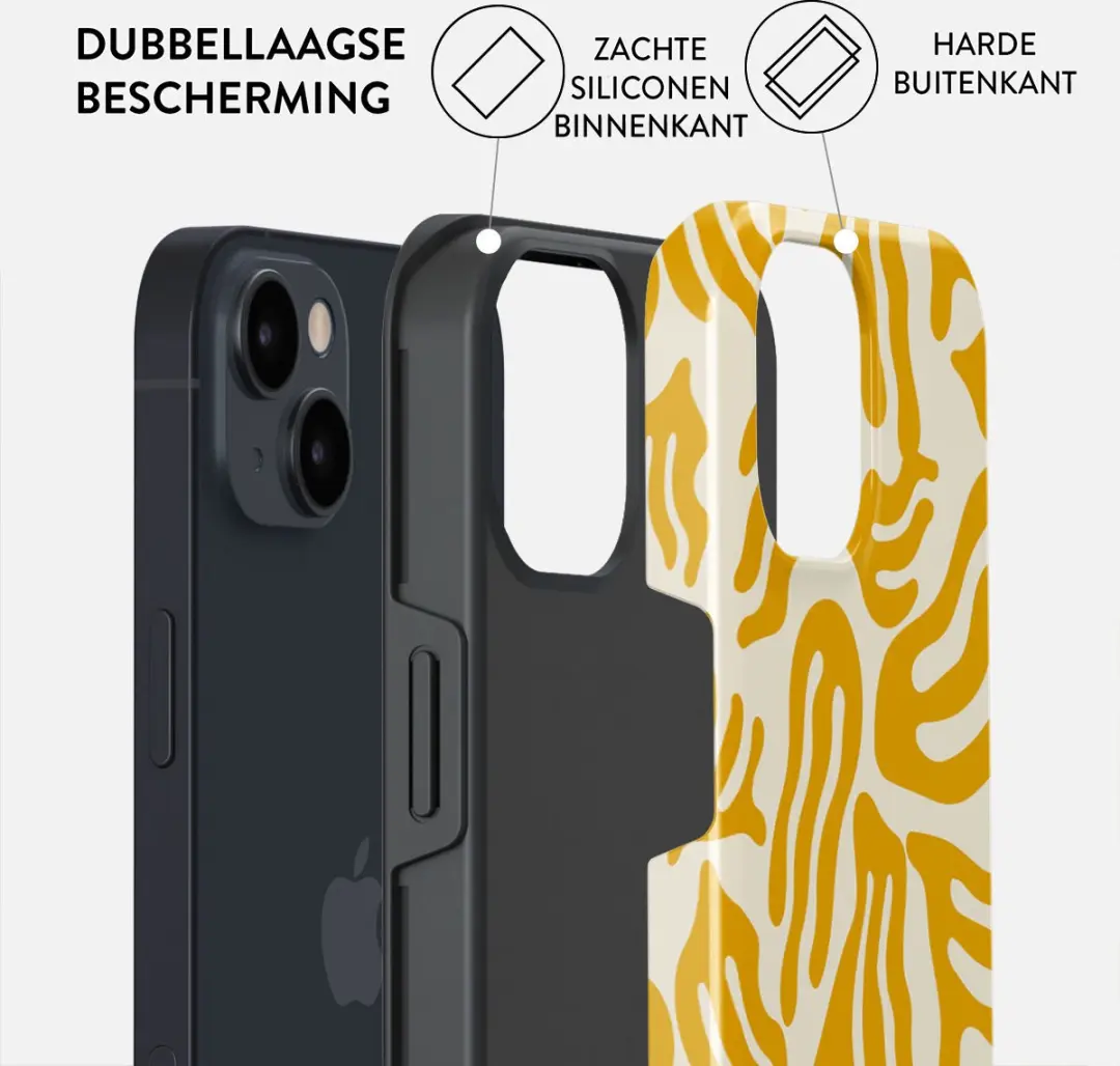Burga Telefoonhoesje iPhone 14 Sunbeams - Schokbestendig