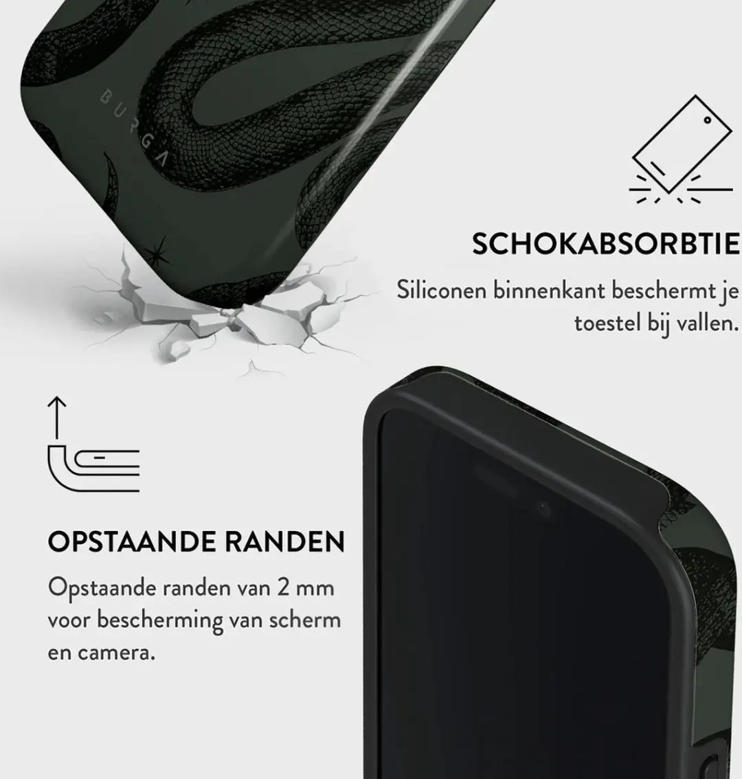 Burga Tough Case iPhone 16 Pro - Poison