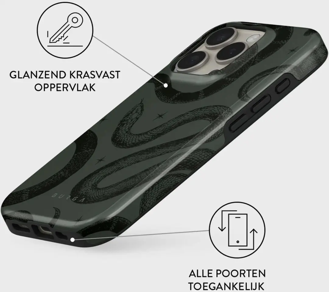 Burga Tough Case iPhone 16 Pro - Poison