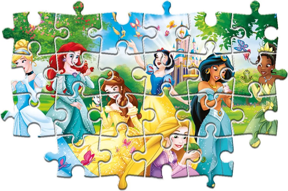 Clementoni Princess Puzzel 60 Stukjes - Multicolor