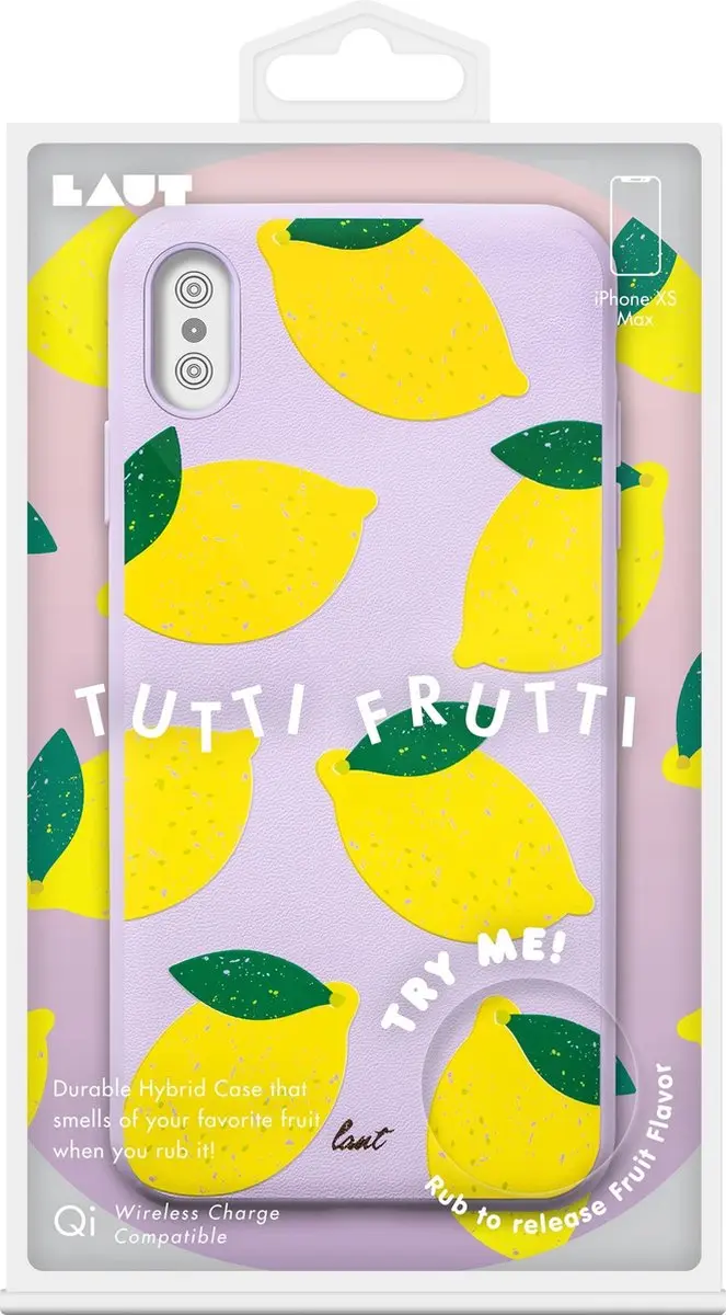 Laut Tutti Frutti iPhone Xs Max Hoesje - Meerkleurig