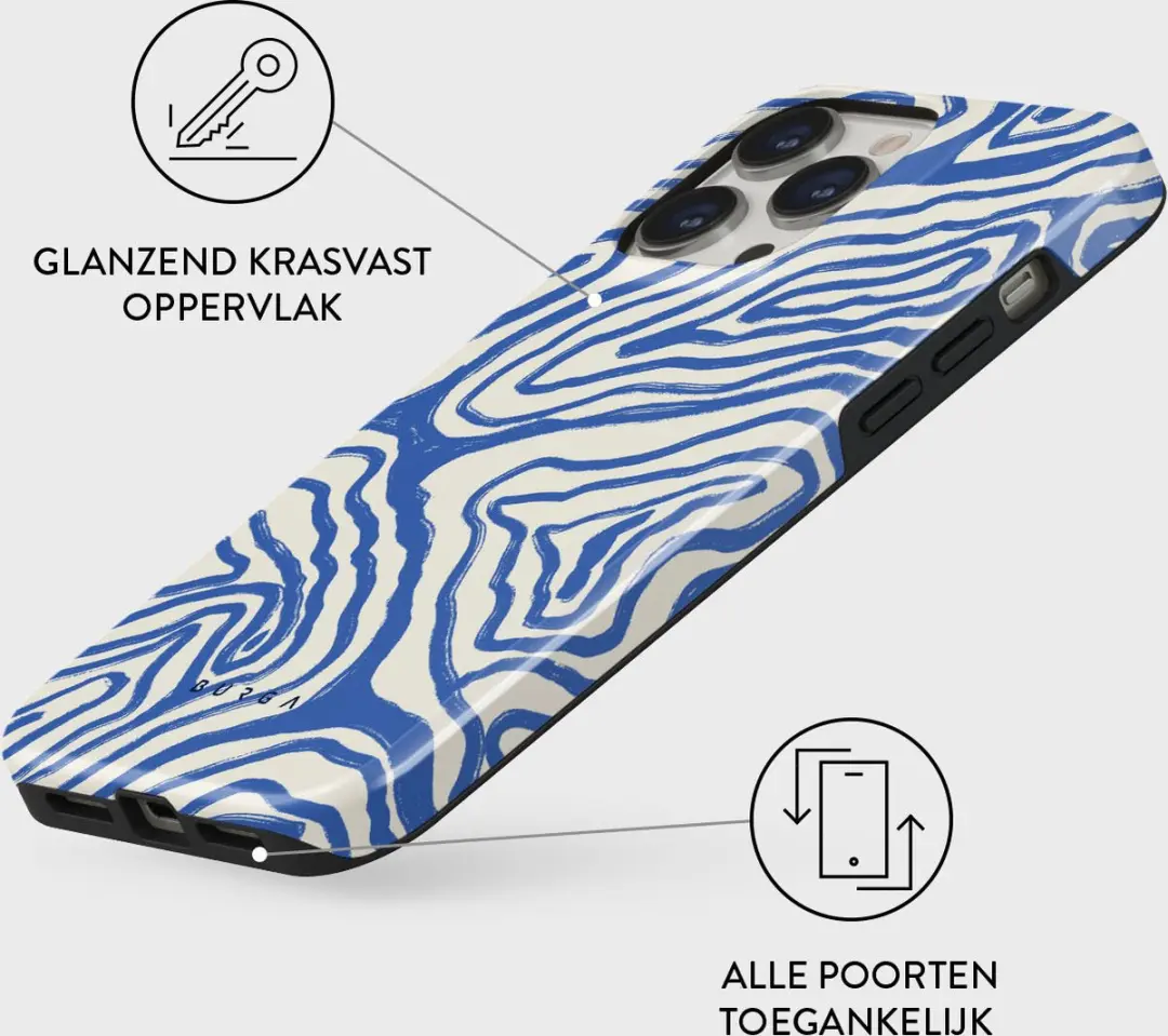 Burga Telefoonhoesje iPhone 14 Pro Seven Seas - Schokbestendig