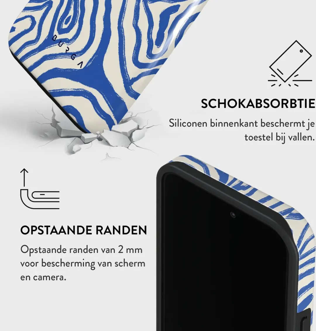 Burga Telefoonhoesje iPhone 14 Pro Seven Seas - Schokbestendig