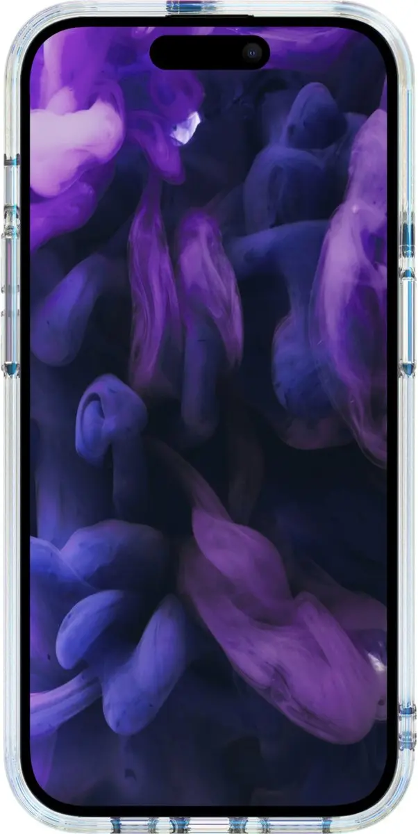 Laut HOLO Hoesje iPhone 15 - Transparant