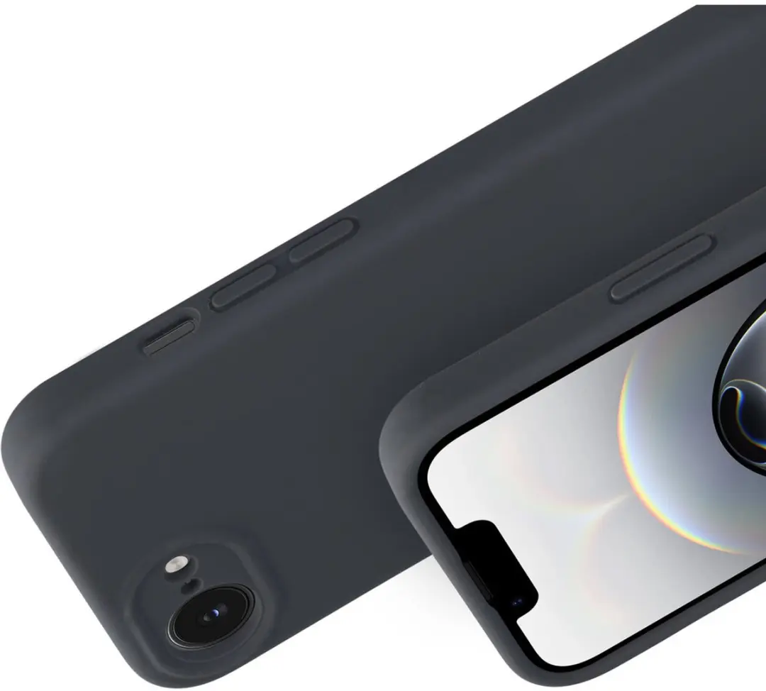 Mobiparts MP-128842 Hoesje iPhone 16/17 - Siliconen Grijs